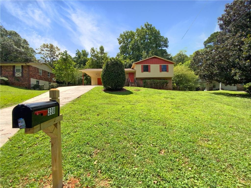 4 bedroom, 3 bathroom, 1,785 sq ft single family residence sold at 338 Concord Woods Drive, Smyrna, GA 30082