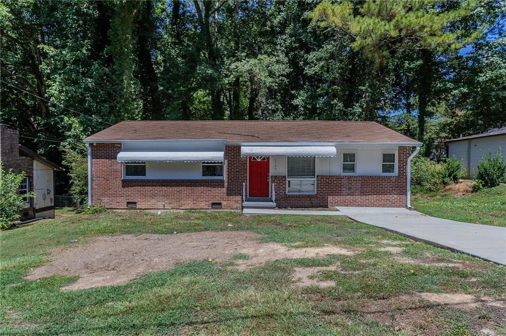 4 bedroom, 1 bathroom, 1,056 sq ft single family residence sold at 2746 Santa Barbara Drive, Atlanta, GA 30318