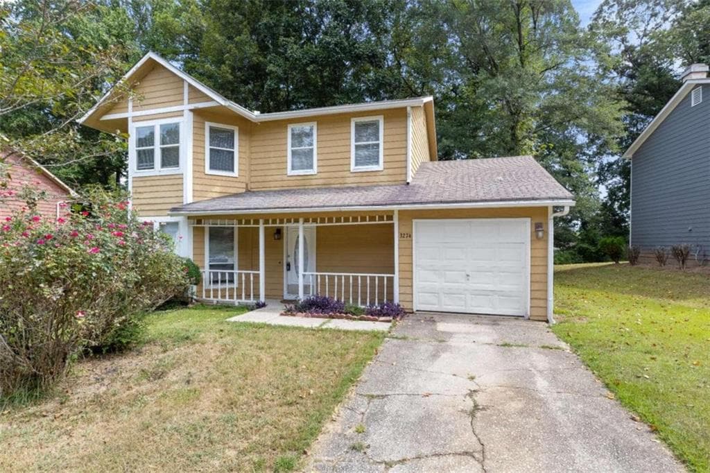 3 bedroom, 3 bathroom single family residence sold at 3274 Forette Lane, Lithonia, GA 30038