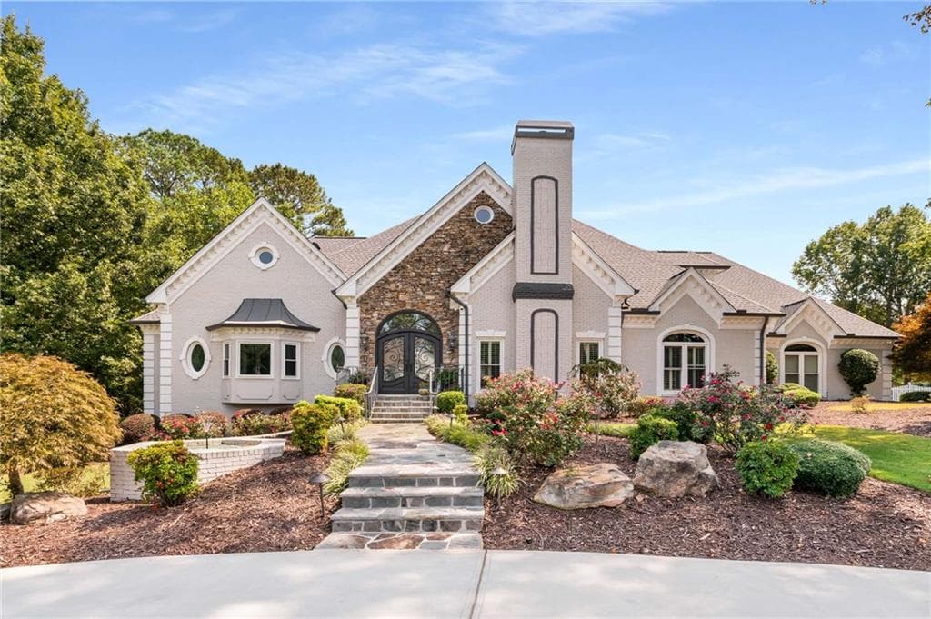 6 bedroom, 7 bathroom, 10,800 sq ft single family residence sold at 1265 Hopewell Crest, Alpharetta, GA 30004