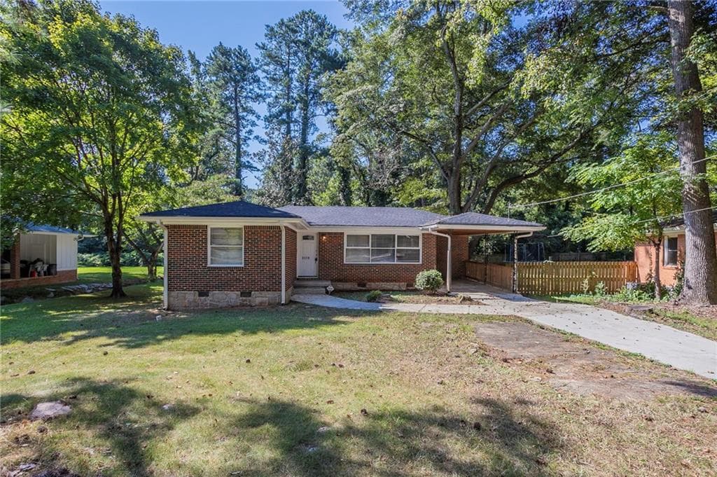 3 bedroom, 2 bathroom, 1,468 sq ft single family residence sold at 3319 Pinehill Drive, Decatur, GA 30032