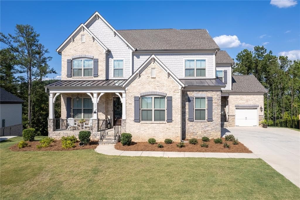 6 bedroom, 5 bathroom, 5,789 sq ft single family residence sold at 727 Marlay Lane, Powder Springs, GA 30127