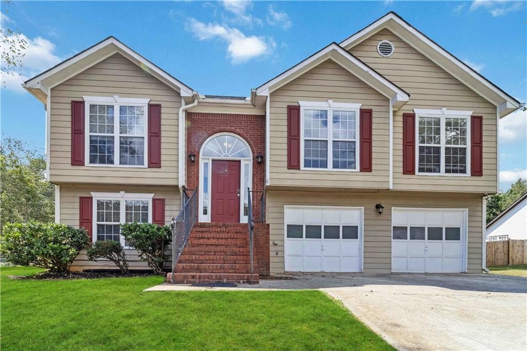 4 bedroom, 3 bathroom single family residence sold at 1055 Leighs Brook Way, Dacula, GA 30019