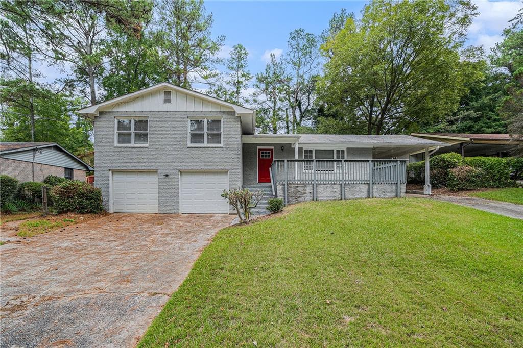3 bedroom, 3 bathroom, 1,442 sq ft single family residence sold at 4031 Bakers Ferry Road, Atlanta, GA 30331