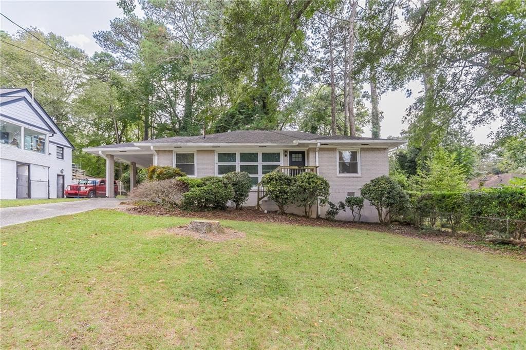 2 bedroom, 1 bathroom single family residence sold at 2362 Manor Avenue, Atlanta, GA 30344