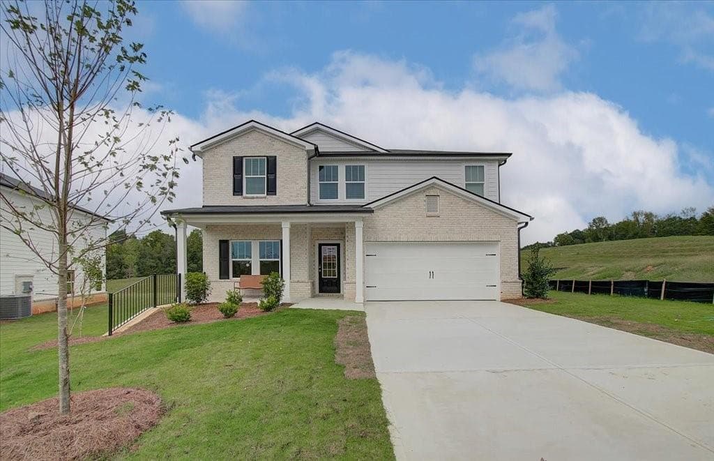 5 bedroom, 3 bathroom single family residence sold at 355 Sope Creek Circle, Pendergrass, GA 30567