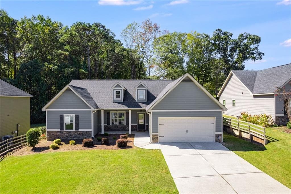 4 bedroom, 2 bathroom single family residence sold at 1108 Red Bud Circle, Villa Rica, GA 30180