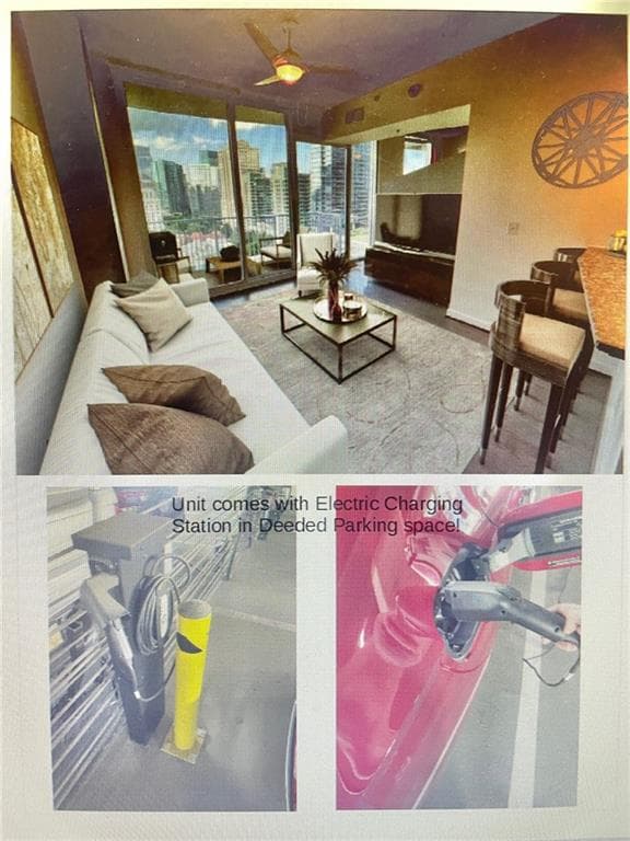 1 bedroom, 1 bathroom, 701 sq ft condominium sold at 860 PEACHTREE Street 1515, Atlanta, GA 30308
