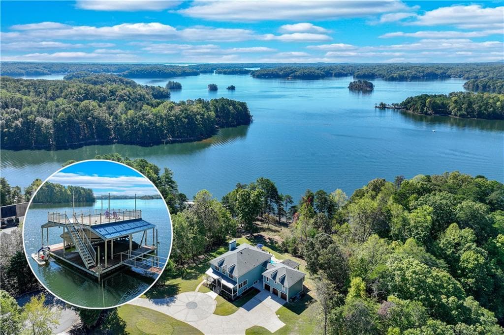 6 bedroom, 7 bathroom, 8,279 sq ft single family residence sold at 3733 Chattatee Pass Circle, Gainesville, GA 30506