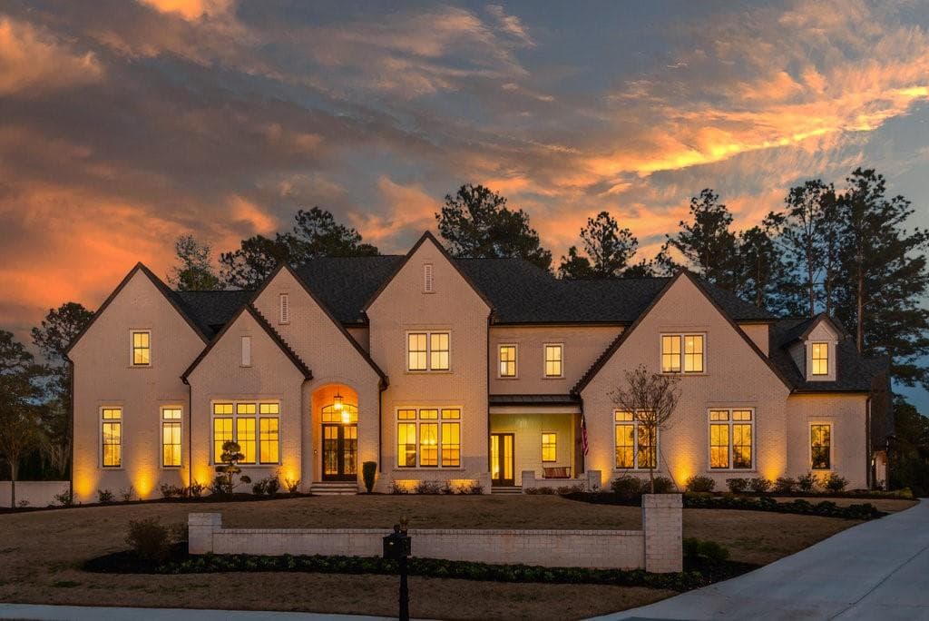 6 bedroom, 9 bathroom, 7,643 sq ft single family residence sold at 3253 Balley Forrest Drive, Milton, GA 30004