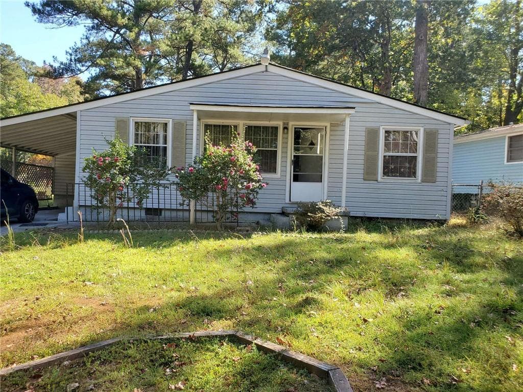3 bedroom, 1 bathroom single family residence sold at 3102 McKenzie Rd, Atlanta, GA 30344