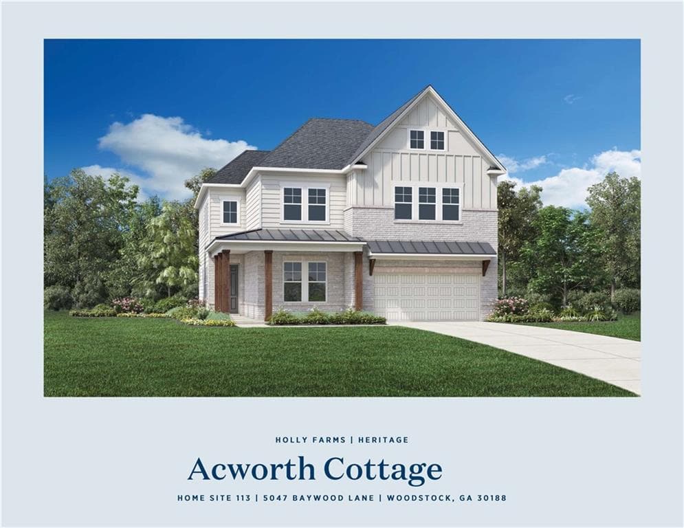 5 bedroom, 5 bathroom single family residence sold at 5047 Baywood Lane, Woodstock, GA 30188