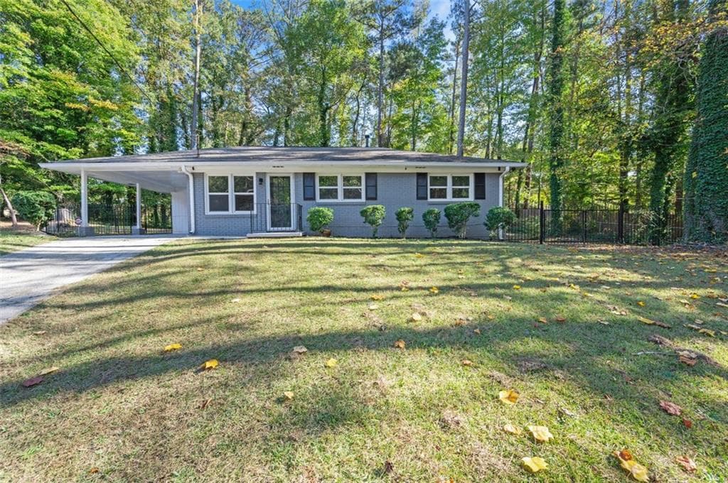 3 bedroom, 1 bathroom, 1,073 sq ft single family residence sold at 2544 SUSAN Lane, Atlanta, GA 30331
