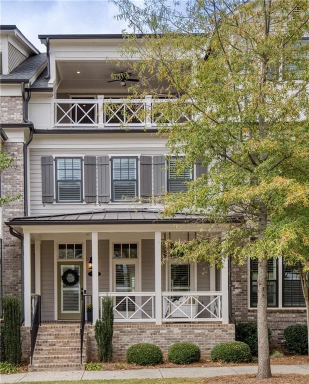 4 bedroom, 5 bathroom, 3,125 sq ft townhouse sold at 103 Meeting Street, Alpharetta, GA 30009