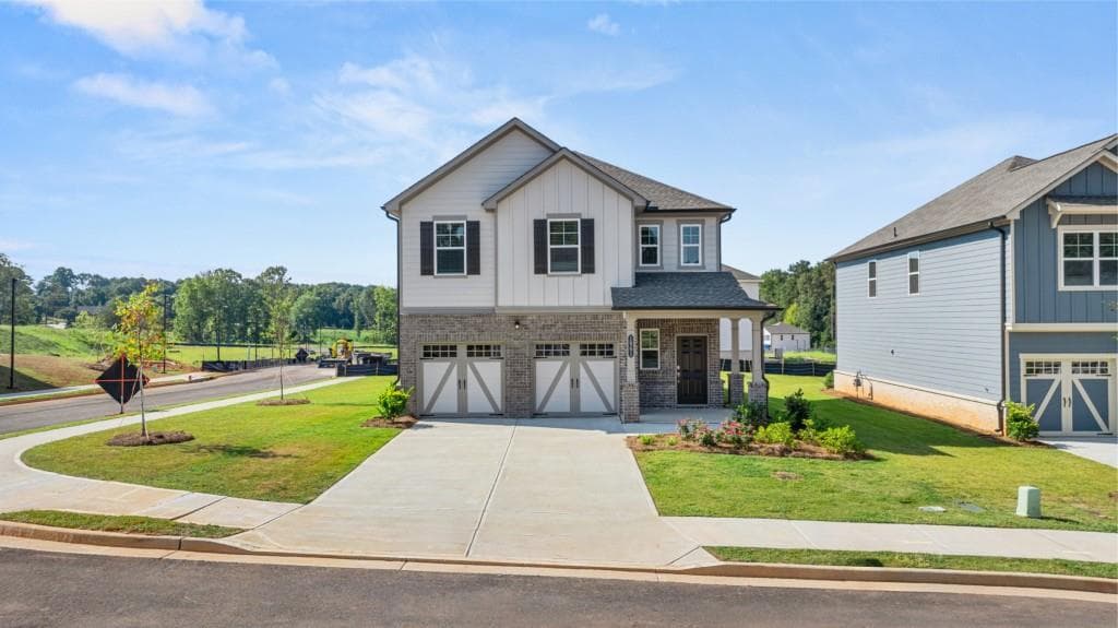 4 bedroom, 3 bathroom single family residence sold at 1861 Holmsey Circle, Conyers, GA 30094
