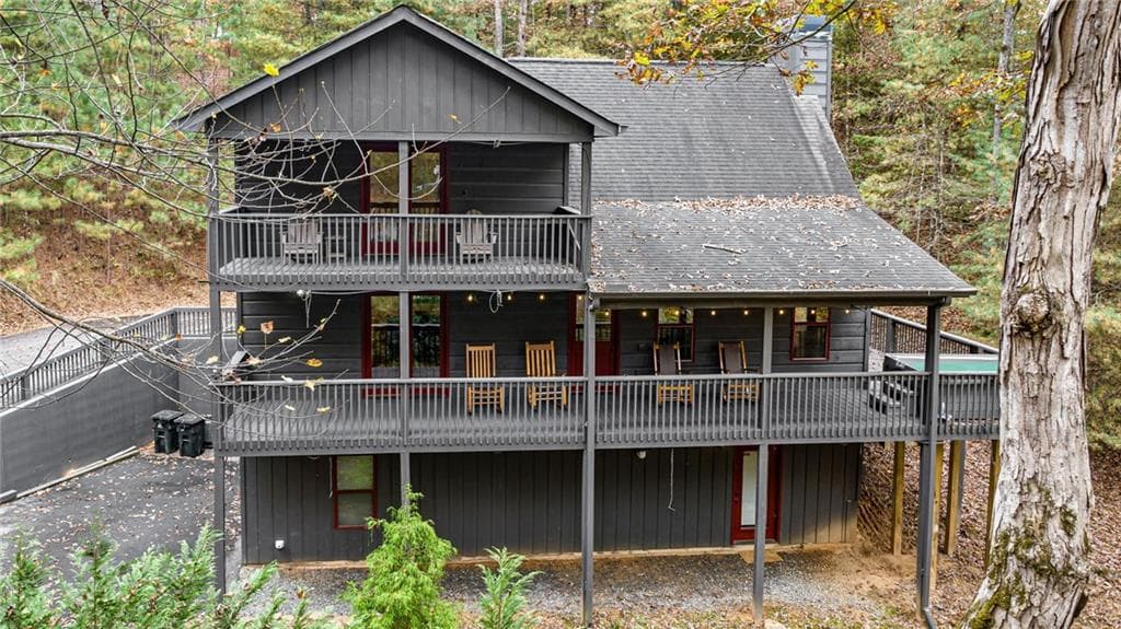 4 bedroom, 4 bathroom single family residence sold at 862 Monticello Drive, Ellijay, GA 30540