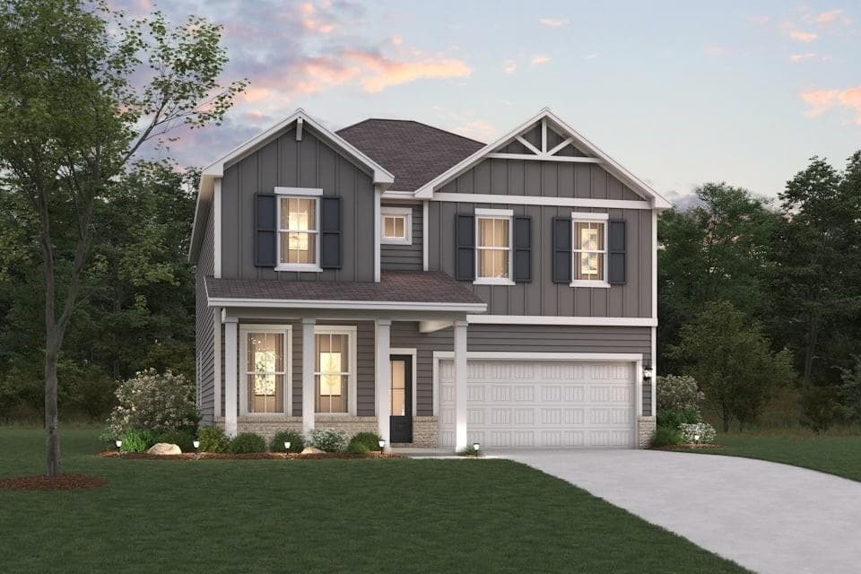 4 bedroom, 3 bathroom, 2,400 sq ft single family residence sold at 2482 Brown Dove Way (Lot 64), Grayson, GA 30017