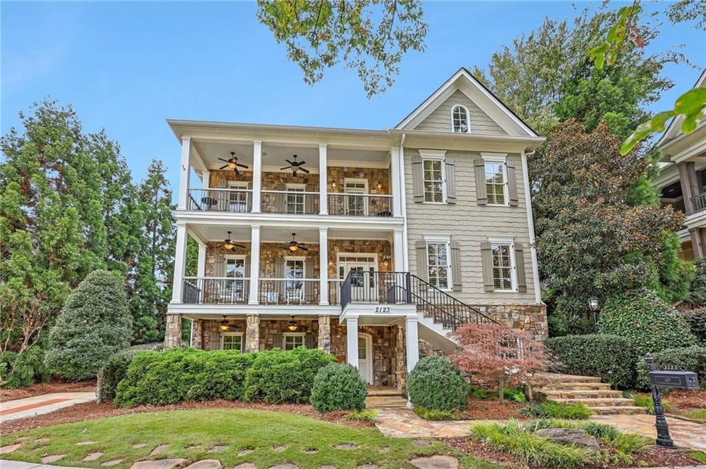 5 bedroom, 5 bathroom single family residence sold at 2123 Cooper Lake Road, Smyrna, GA 30080