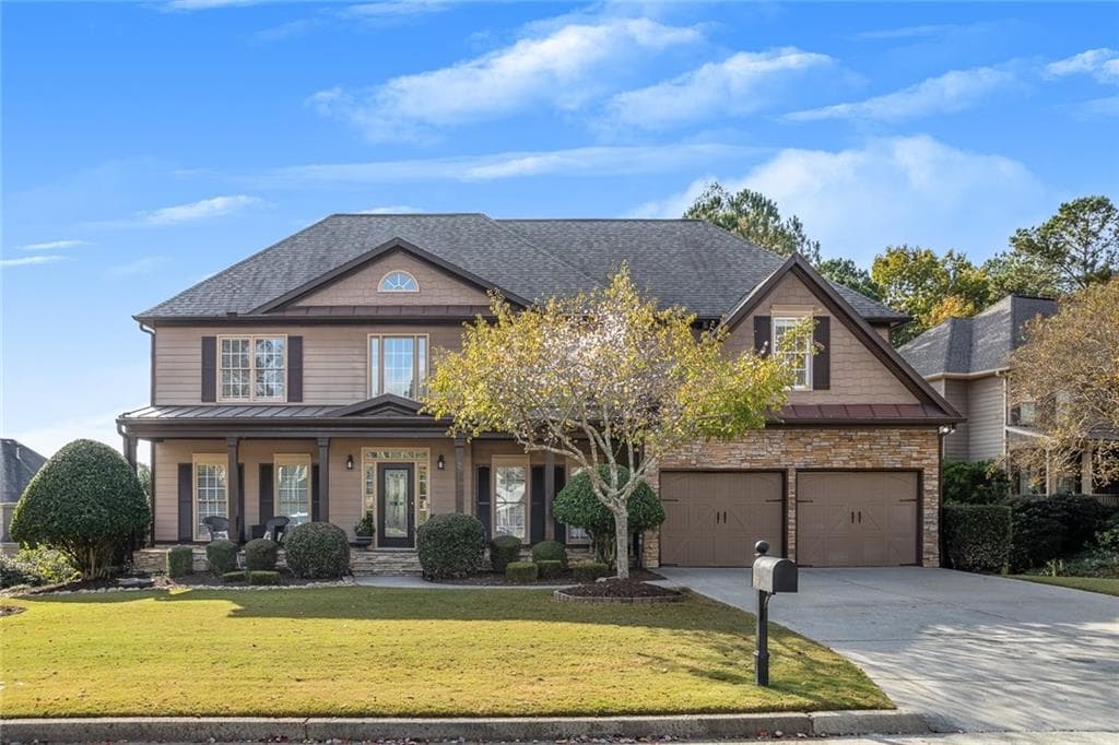 5 bedroom, 4 bathroom, 4,198 sq ft single family residence sold at 523 Waterside Court, Canton, GA 30114