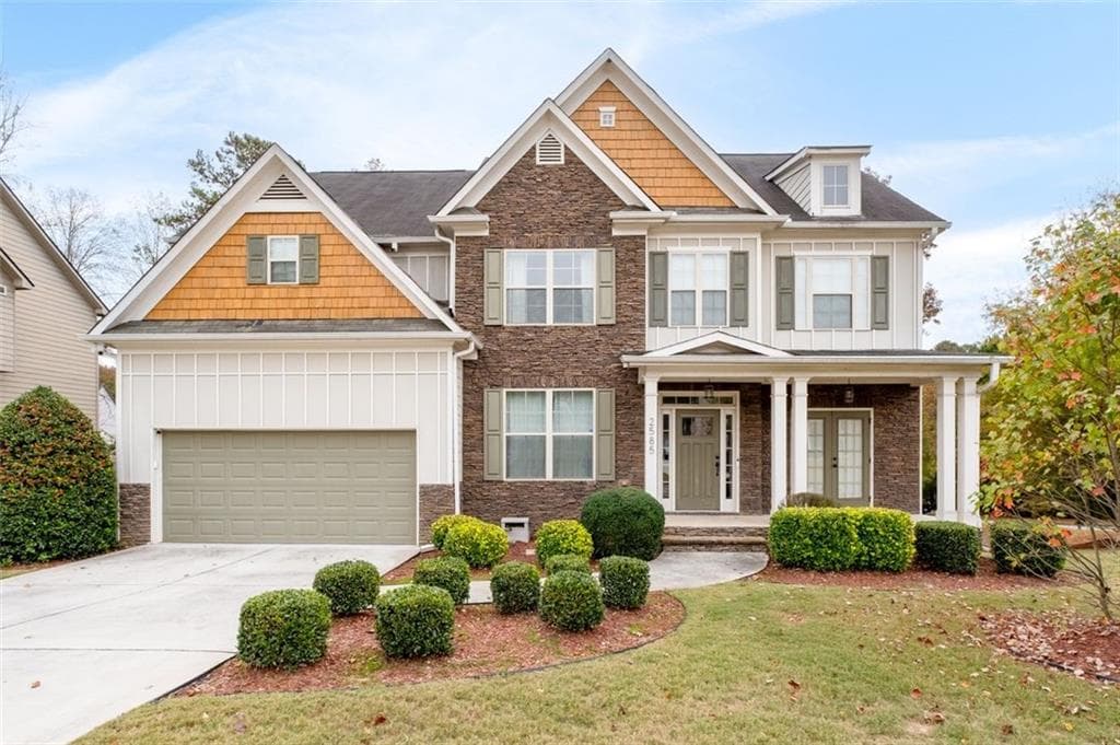5 bedroom, 3 bathroom, 2,959 sq ft single family residence sold at 2585 Reece Farms Trail, Powder Springs, GA 30127