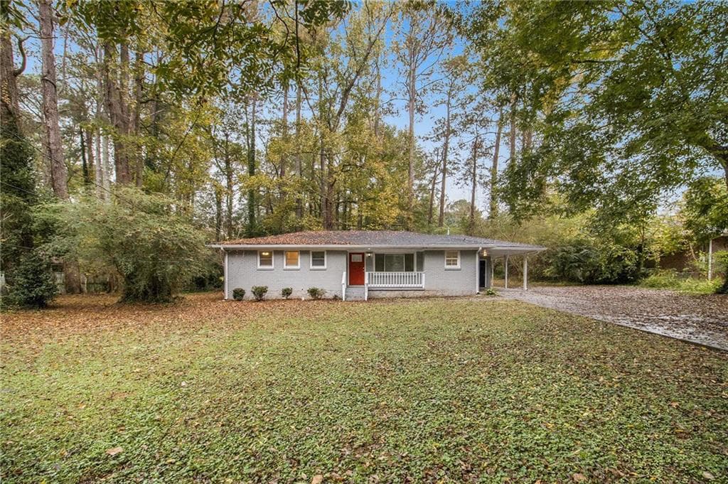 3 bedroom, 2 bathroom, 1,059 sq ft single family residence sold at 3449 Misty Valley Road, Decatur, GA 30032