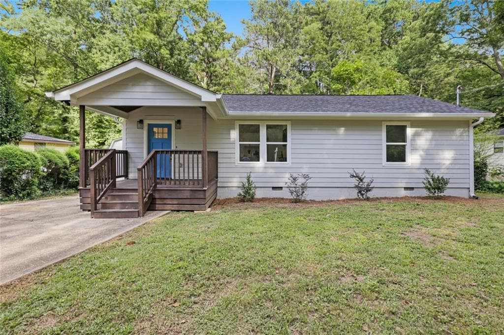 2 bedroom, 2 bathroom, 912 sq ft single family residence sold at 507 NW Baker Circle, Atlanta, GA 30318