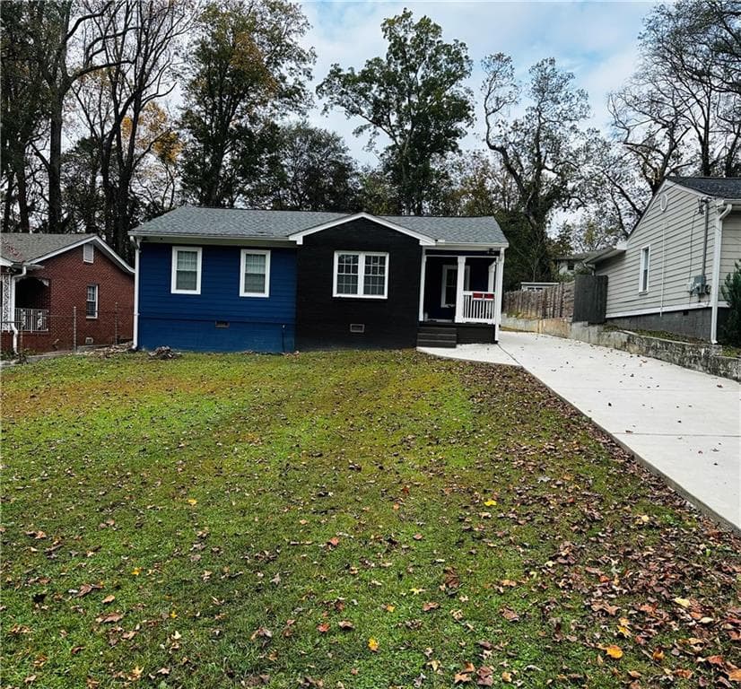 3 bedroom, 2 bathroom, 1,561 sq ft single family residence sold at 1395 Kennesaw Drive, Atlanta, GA 30318