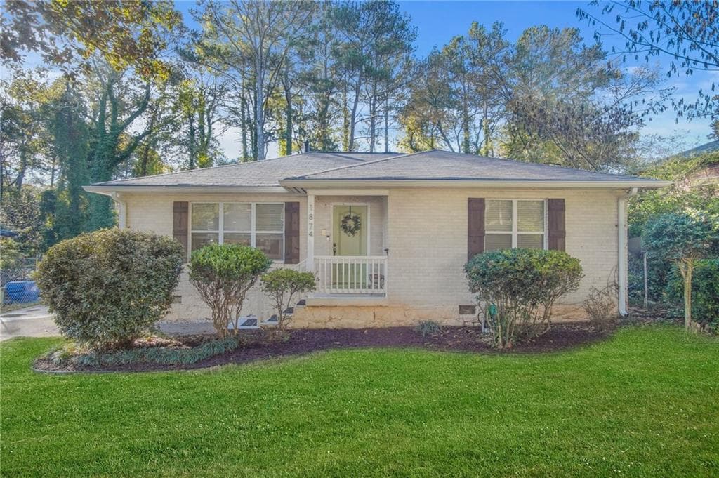 3 bedroom, 2 bathroom, 1,199 sq ft single family residence sold at 1874 Bayberry Drive, Atlanta, GA 30311