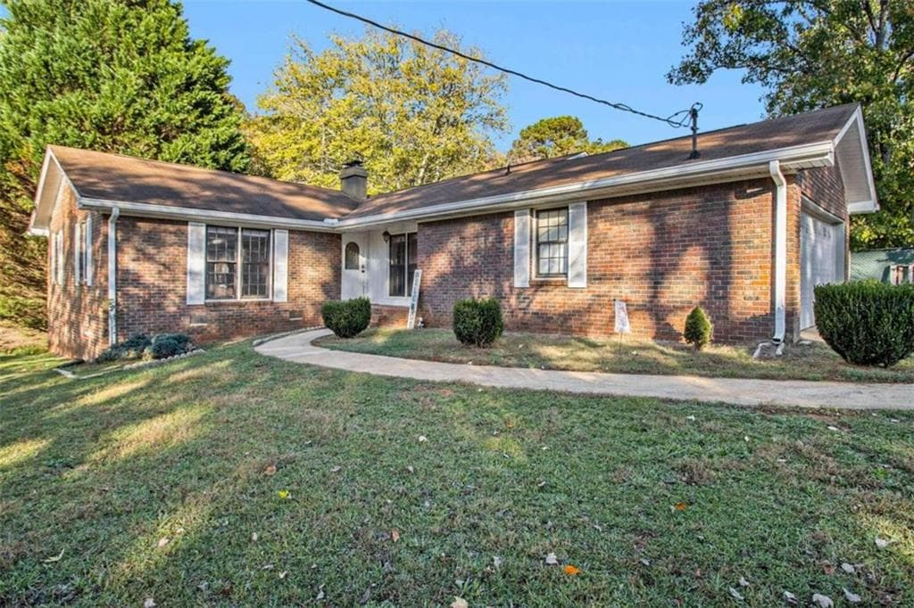 4 bedroom, 2 bathroom single family residence sold at 1631 Holmes Drive, Conyers, GA 30094