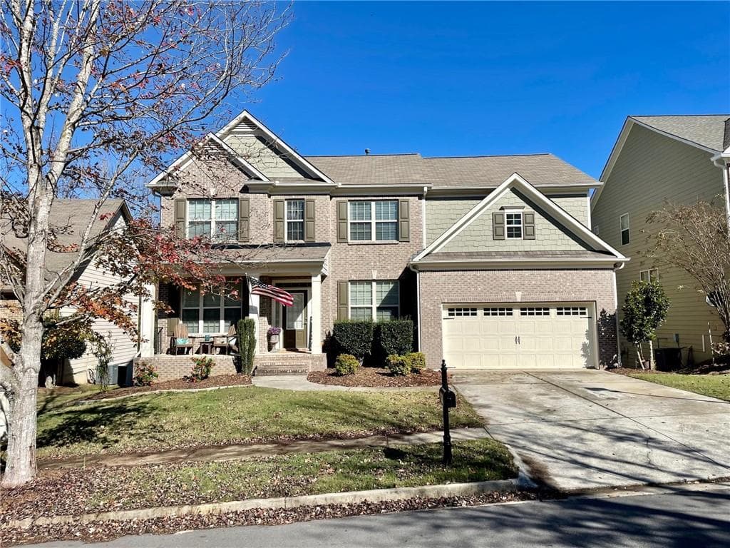 6 bedroom, 4 bathroom single family residence sold at 1428 Sparkling Cove Drive, Buford, GA 30518