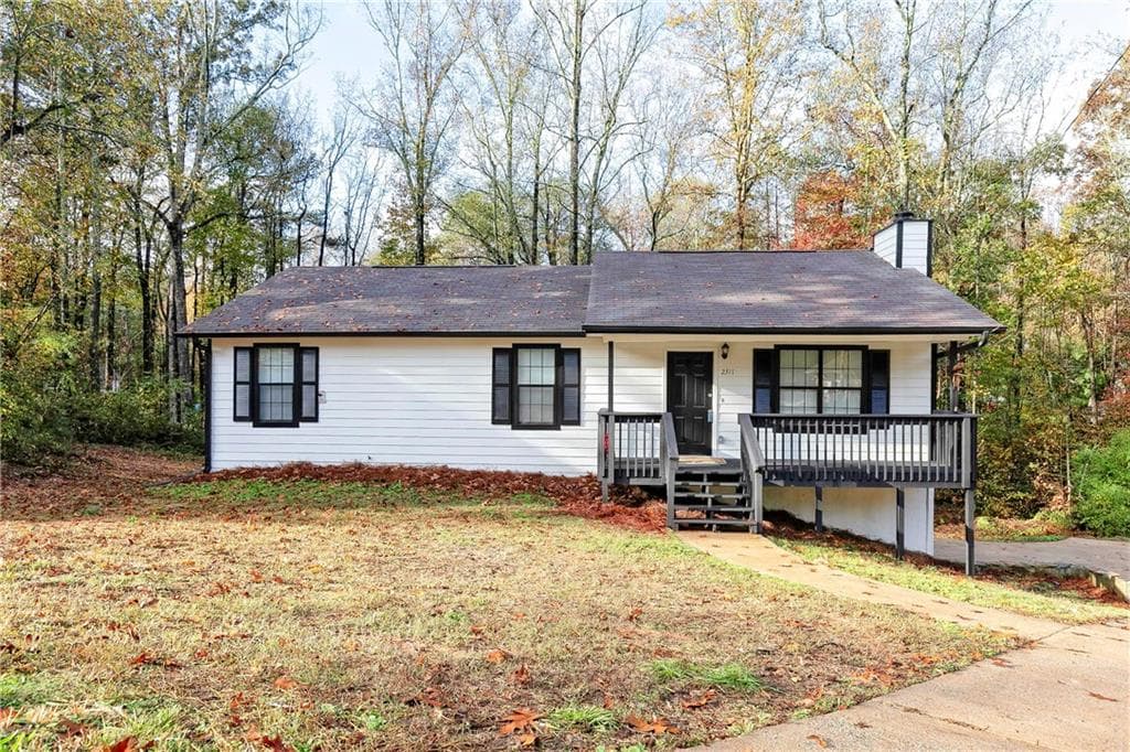 4 bedroom, 3 bathroom, 2,576 sq ft single family residence sold at 2311 CEDAR CREEK Court, Lithia Springs, GA 30122