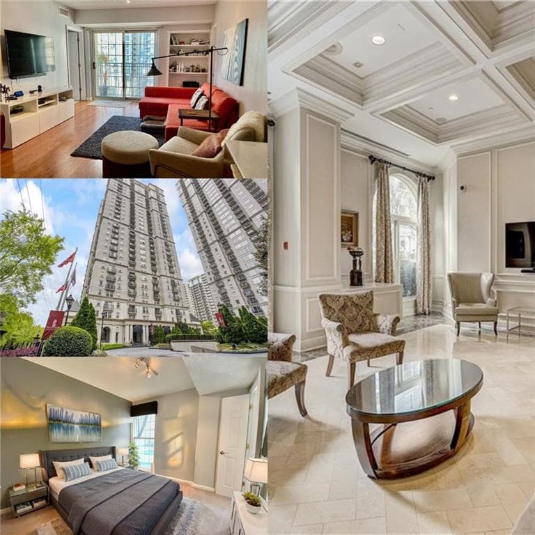 1 bedroom, 1 bathroom, 805 sq ft condominium sold at 199 14th Street 707, Atlanta, GA 30309