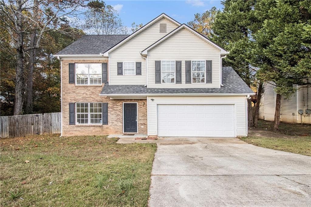 4 bedroom, 3 bathroom single family residence sold at 2686 Silver Queen Road, Ellenwood, GA 30294