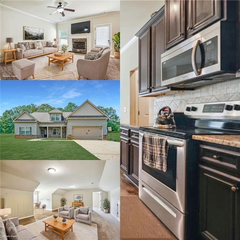 5 bedroom, 3 bathroom single family residence sold at 983 Sandy Ridge Road, Mcdonough, GA 30252