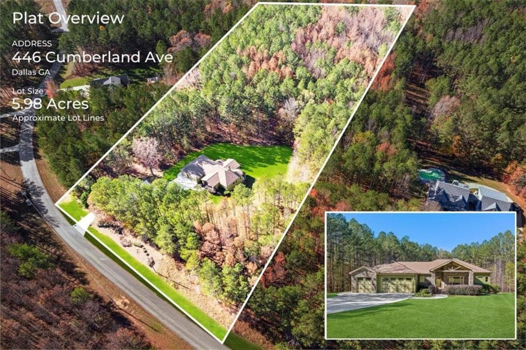 5 bedroom, 6 bathroom single family residence sold at 446 Cumberland Avenue, Dallas, GA 30157