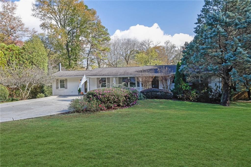 3 bedroom, 3 bathroom, 1,853 sq ft single family residence sold at 335 Brook Drive, Atlanta, GA 30328