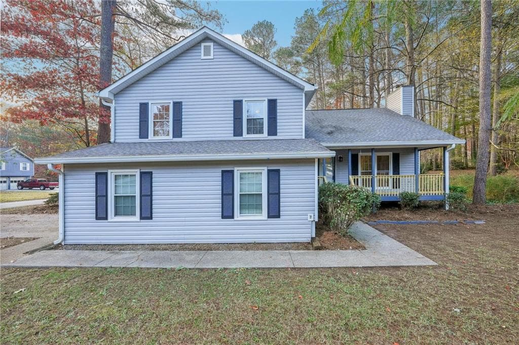 3 bedroom, 2 bathroom single family residence sold at 5385 Telford Court, Powder Springs, GA 30127