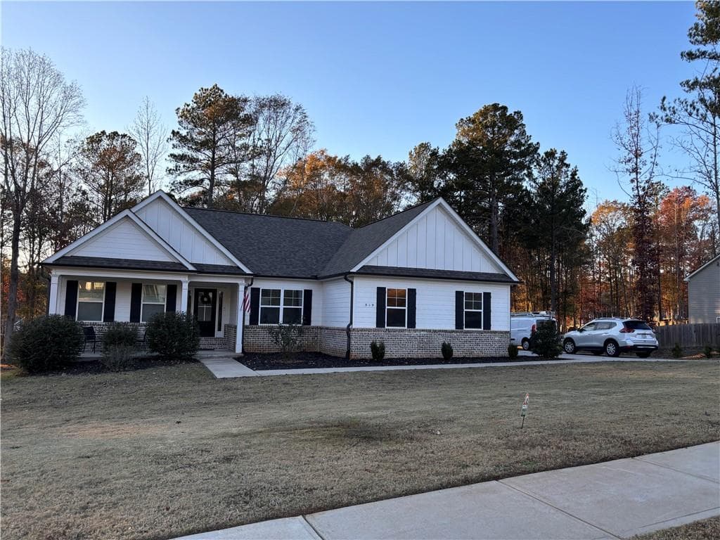 3 bedroom, 2 bathroom single family residence sold at 319 Lokeys Lane, Bethlehem, GA 30620