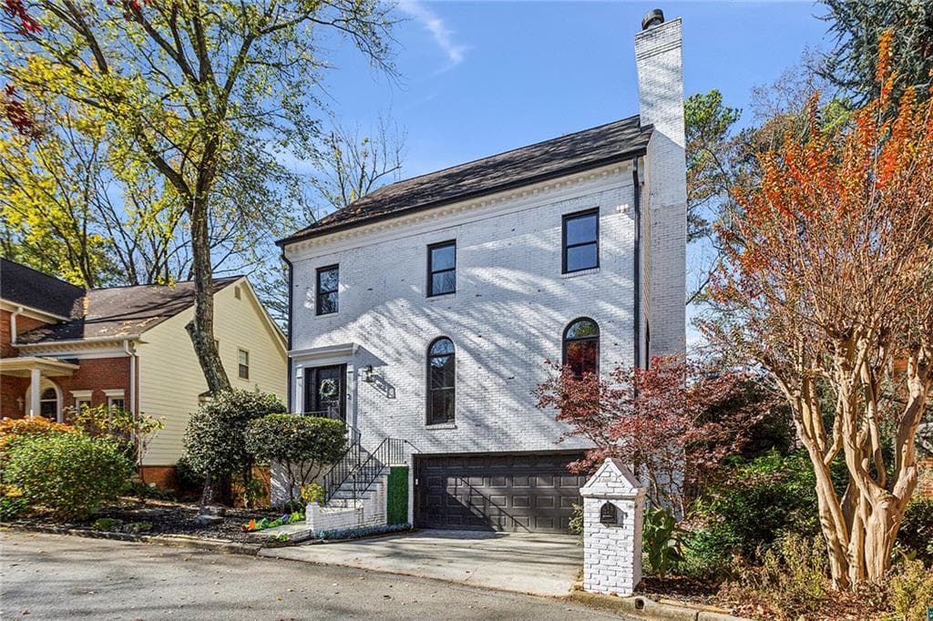 4 bedroom, 4 bathroom single family residence sold at 1445 Sheridan Walk, Atlanta, GA 30324