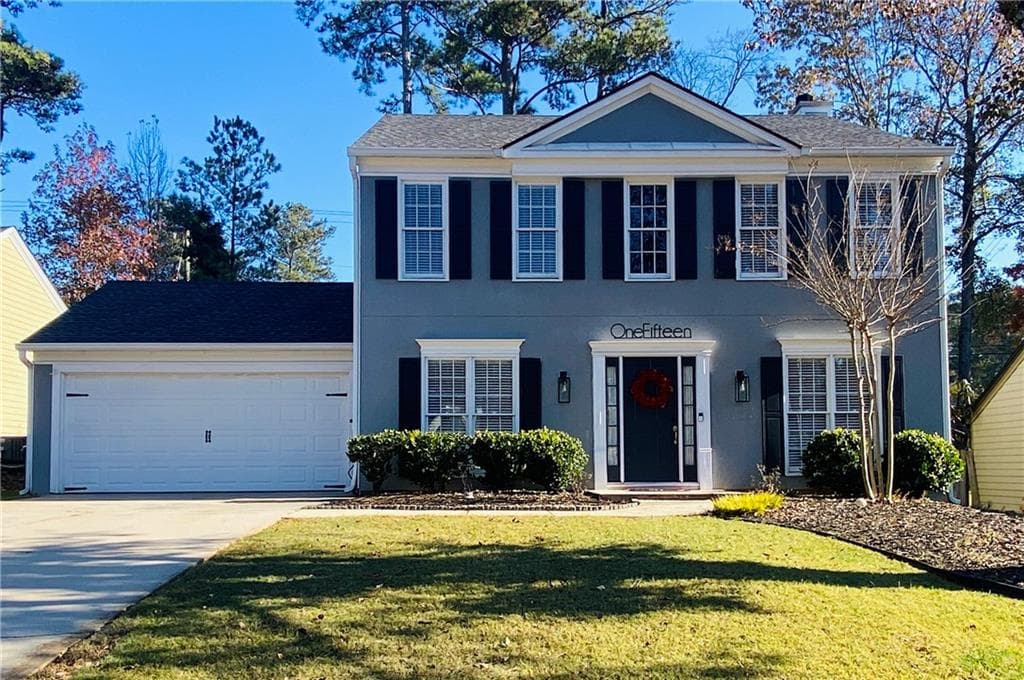 3 bedroom, 3 bathroom, 2,069 sq ft single family residence sold at 115 Boxford Court, Johns Creek, GA 30022