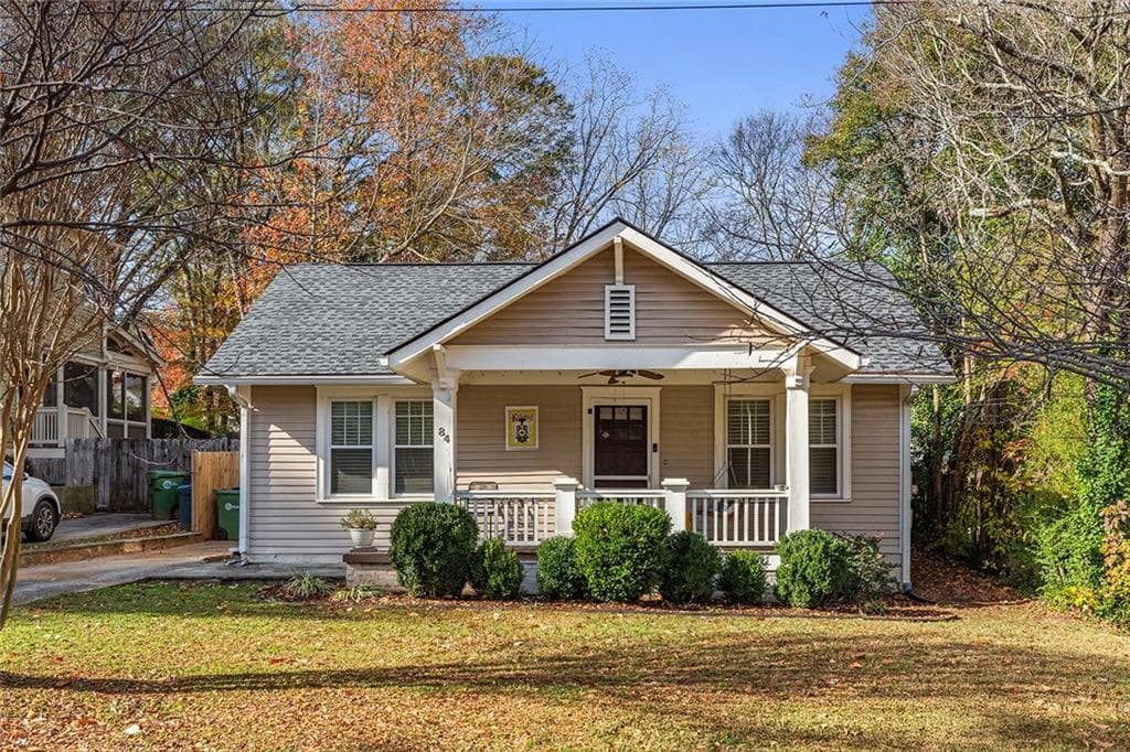 2 bedroom, 2 bathroom, 1,139 sq ft single family residence sold at 84 Rockyford Road, Atlanta, GA 30317