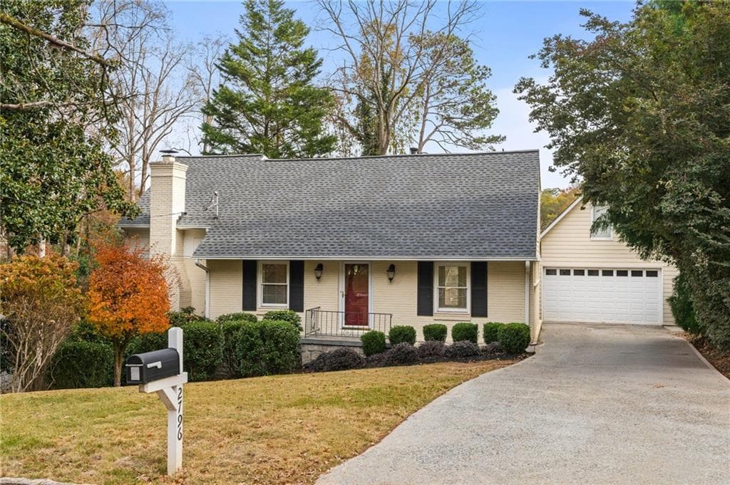 3 bedroom, 2 bathroom, 2,046 sq ft single family residence sold at 2796 Ridgemore Road, Atlanta, GA 30318