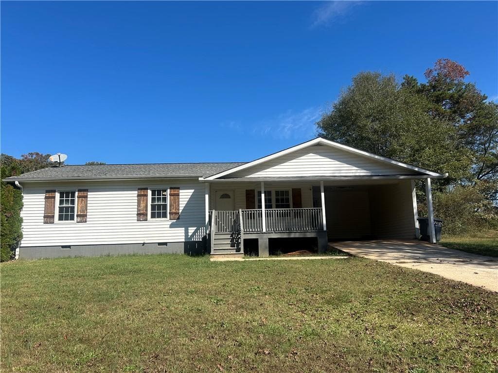 3 bedroom, 1 bathroom single family residence sold at 129 Wilbanks Road, Alto, GA 30510