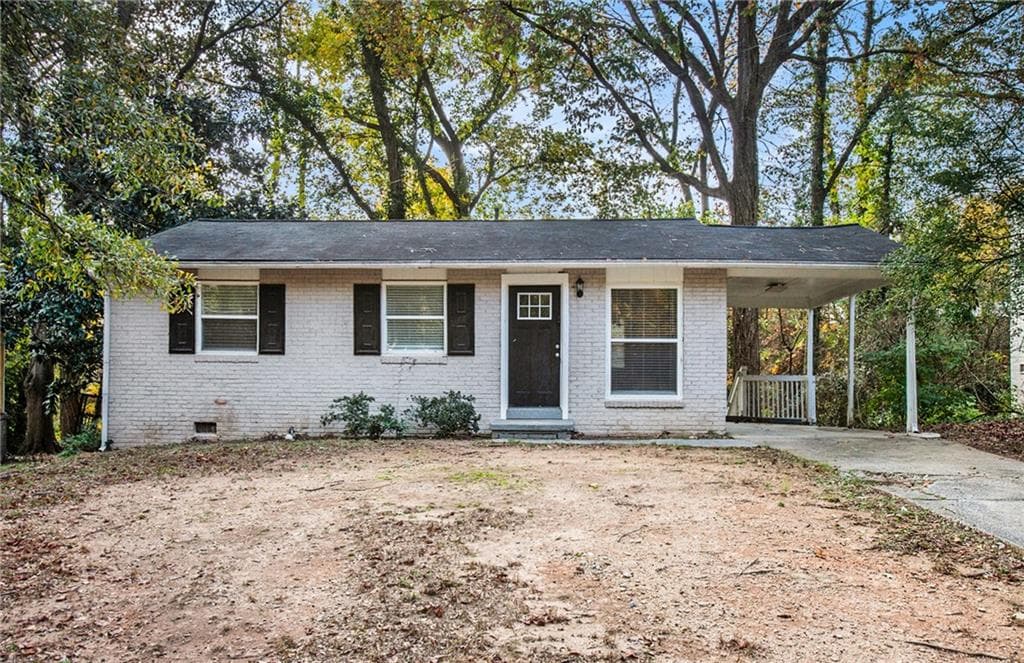 3 bedroom, 1 bathroom, 875 sq ft single family residence sold at 3560 Fairlane Drive, Atlanta, GA 30331