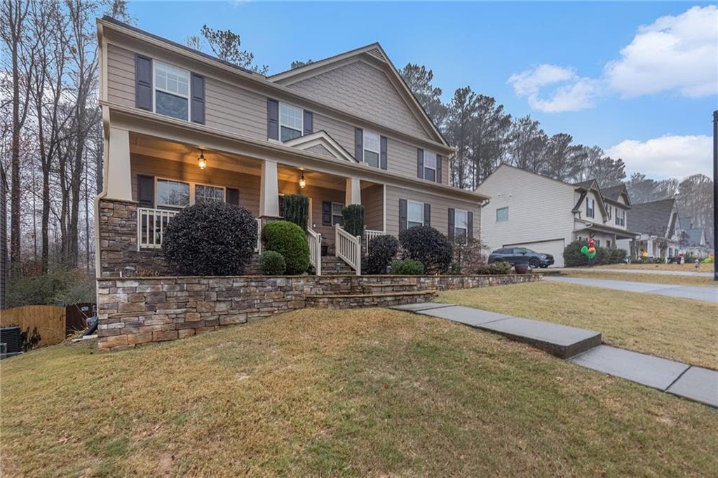 5 bedroom, 4 bathroom, 4,068 sq ft single family residence sold at 342 Parc Crossing, Acworth, GA 30102