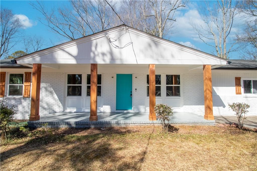 4 bedroom, 2 bathroom, 1,639 sq ft single family residence sold at 1004 FORREST Drive, Atlanta, GA 30354