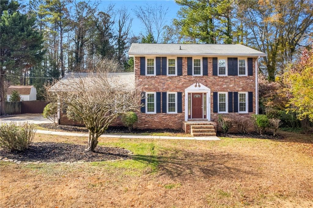 5 bedroom, 4 bathroom, 3,033 sq ft single family residence sold at 4249 Meadow Way, Marietta, GA 30066