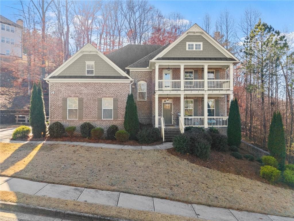 5 bedroom, 4 bathroom, 3,839 sq ft single family residence sold at 1222 Wisteria Bluff Court, Hoschton, GA 30548