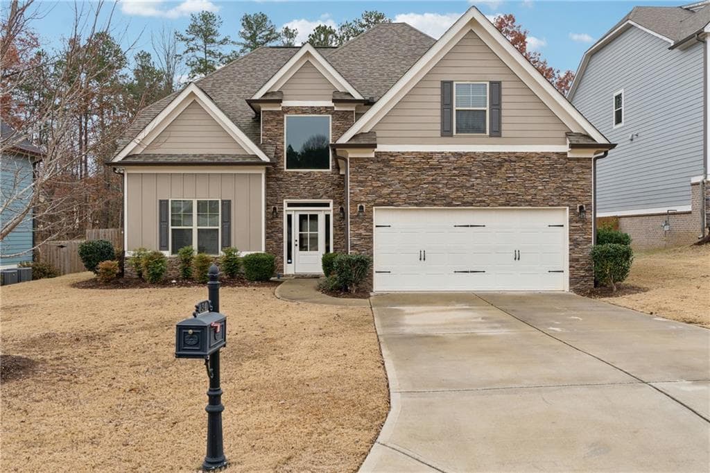4 bedroom, 3 bathroom single family residence sold at 34 Lakewood Court, Cartersville, GA 30120