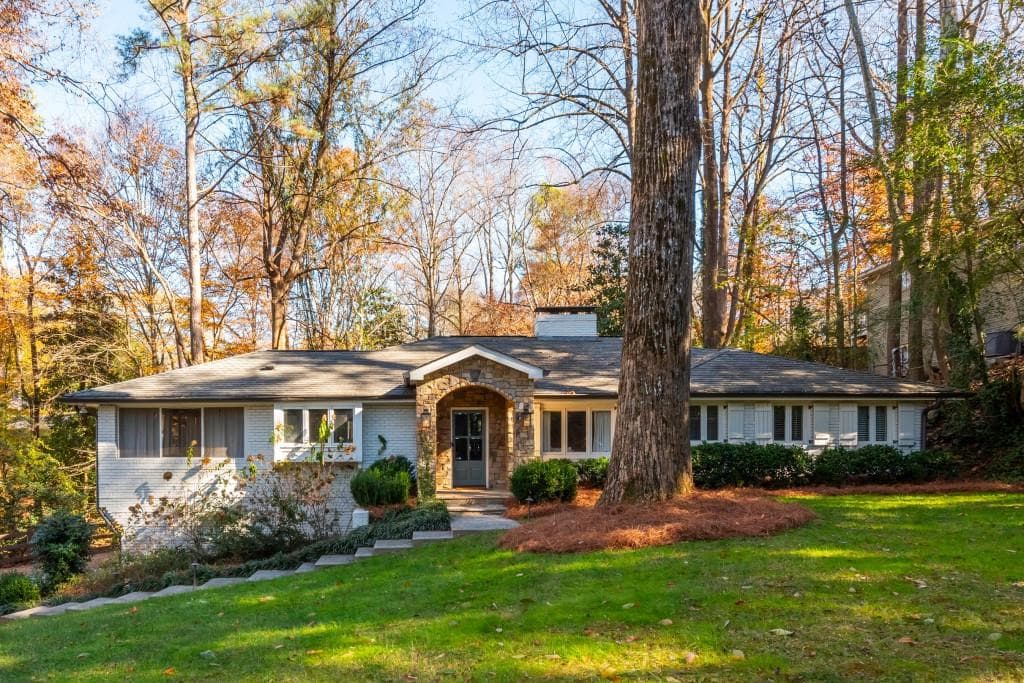 4 bedroom, 4 bathroom, 3,122 sq ft single family residence sold at 3957 Lake Forrest Drive, Atlanta, GA 30342